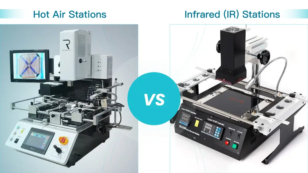 Hot Air Stations Vs Infrared (IR) ステーション