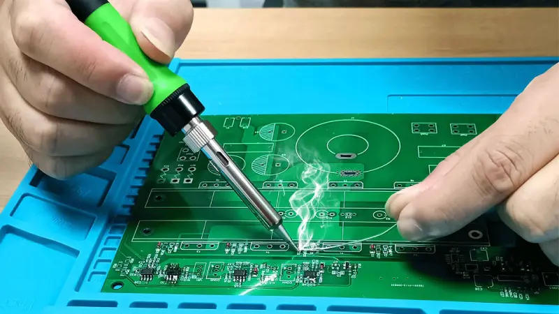 How to desolder with a Soldering iron