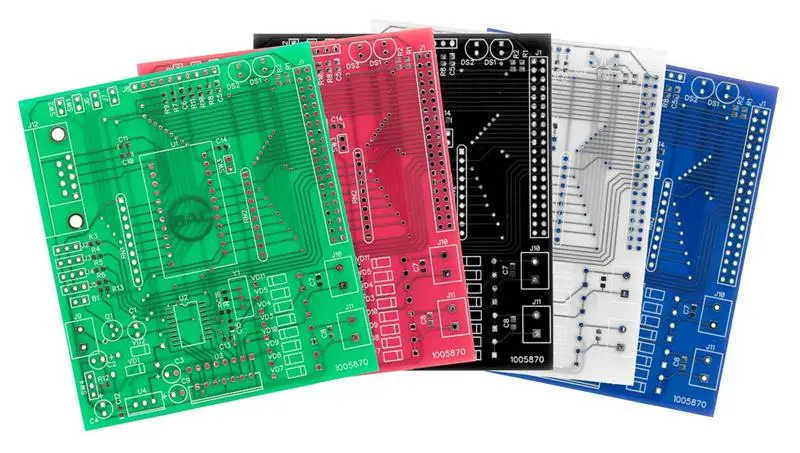 5 Common PCB solder mask colors